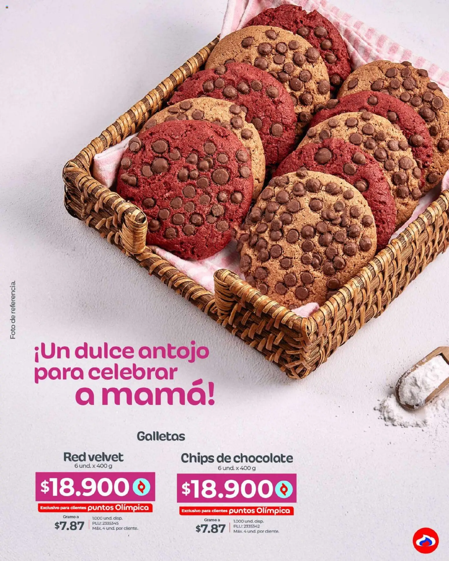 Olímpica revista - valida desde el 04.05.2026 | Página: 13 | Productos: Galletas, Chocolate