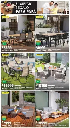 Vista previa de Home Depot catálogo, nuevo folleto de la tienda, válido en México a partir del 14.05.2026 | Página: 12 | Productos: Papa, Juego, Mesa
