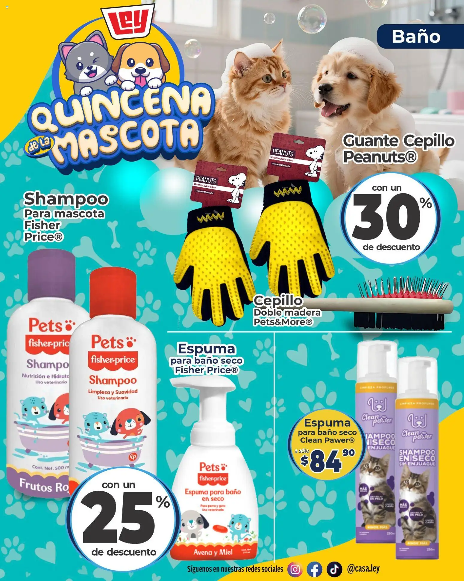 Nuevas ofertas de Casa Ley válidas en toda la República Mexicana desde el 19.06.2026. ¡Encuentra las mejores ofertas en Casa Ley folleto Quincena de la mascota! | Página: 3