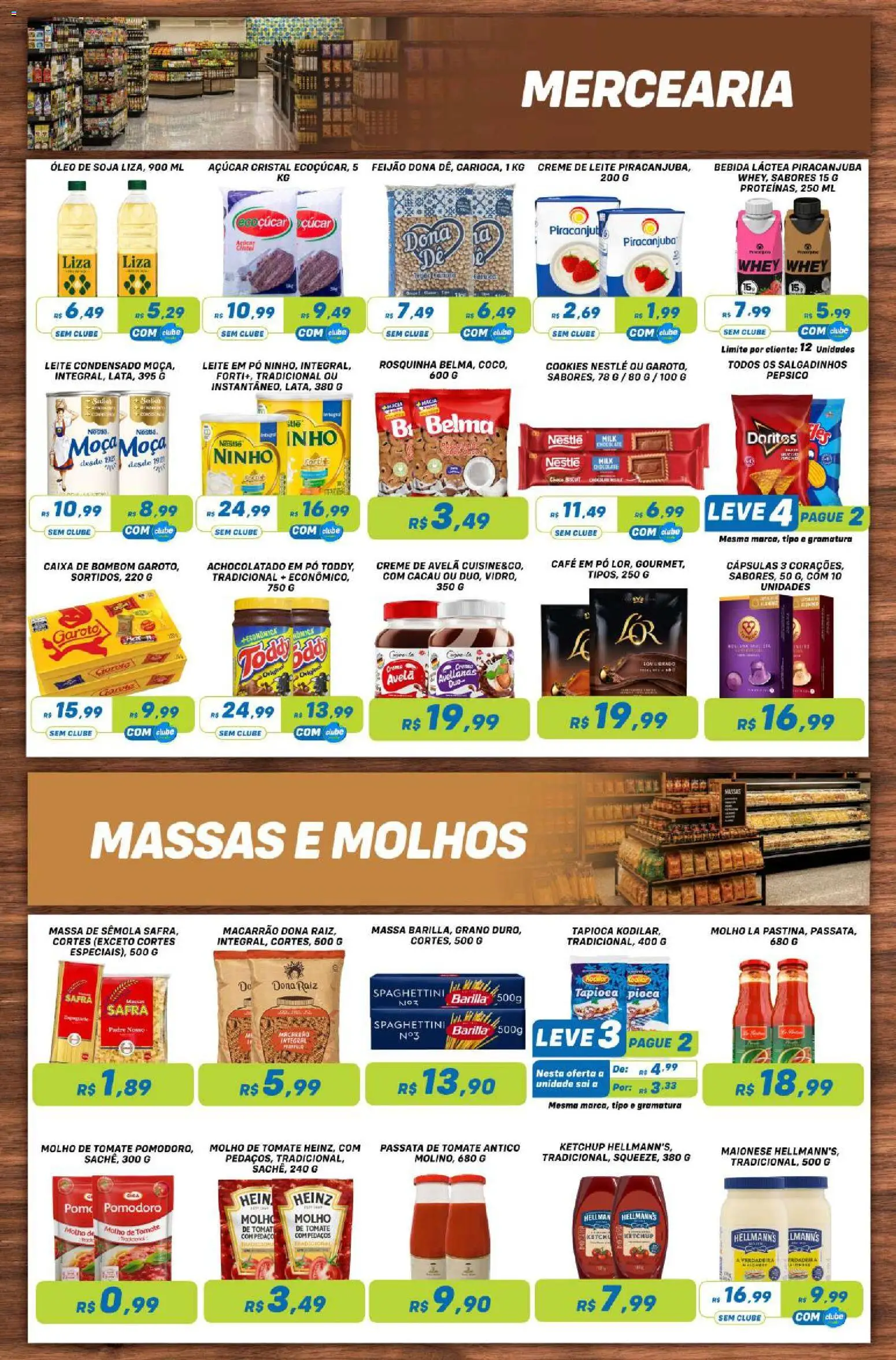 Prezunic Folheto - válido de 09/07/2026 | Página: 4 | Produtos: Molho de tomate, Caixa, Salgadinhos, Maionese