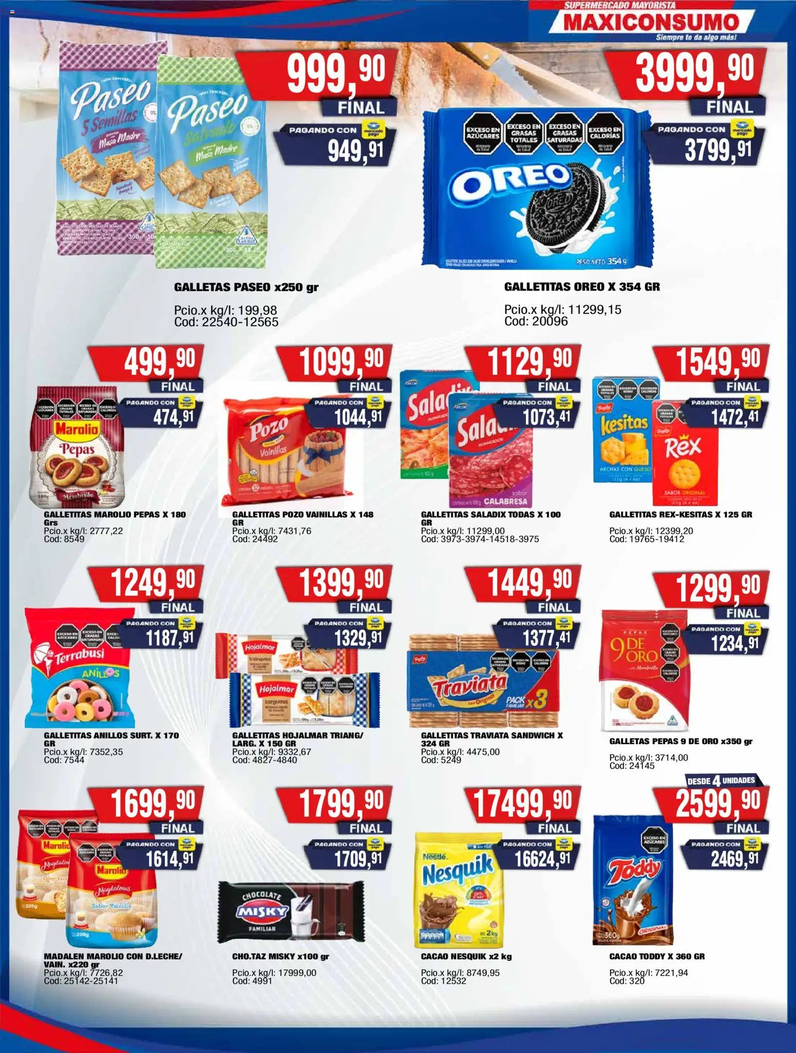 Maxiconsumo ofertas de 27/04/2026 ✳️ Obtenga un descuento limitado hoy mismo | Argentina