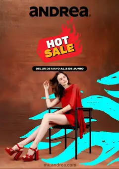 Vista previa de Andrea Hot Sale, nuevo folleto de la tienda, válido en México a partir del 25.05.2026