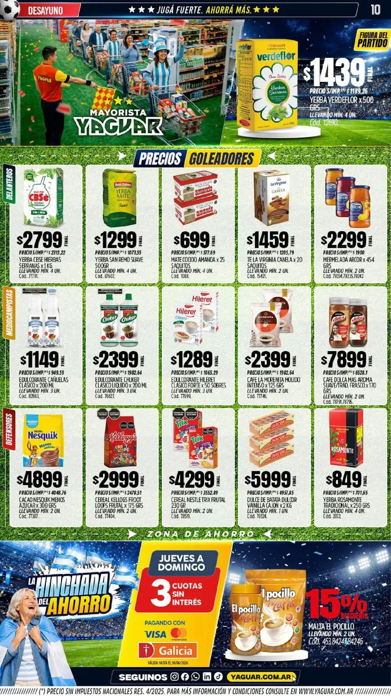 Yaguar - Oferta Semanal Trelew │ válido desde el 22/06/2026 | Página: 10