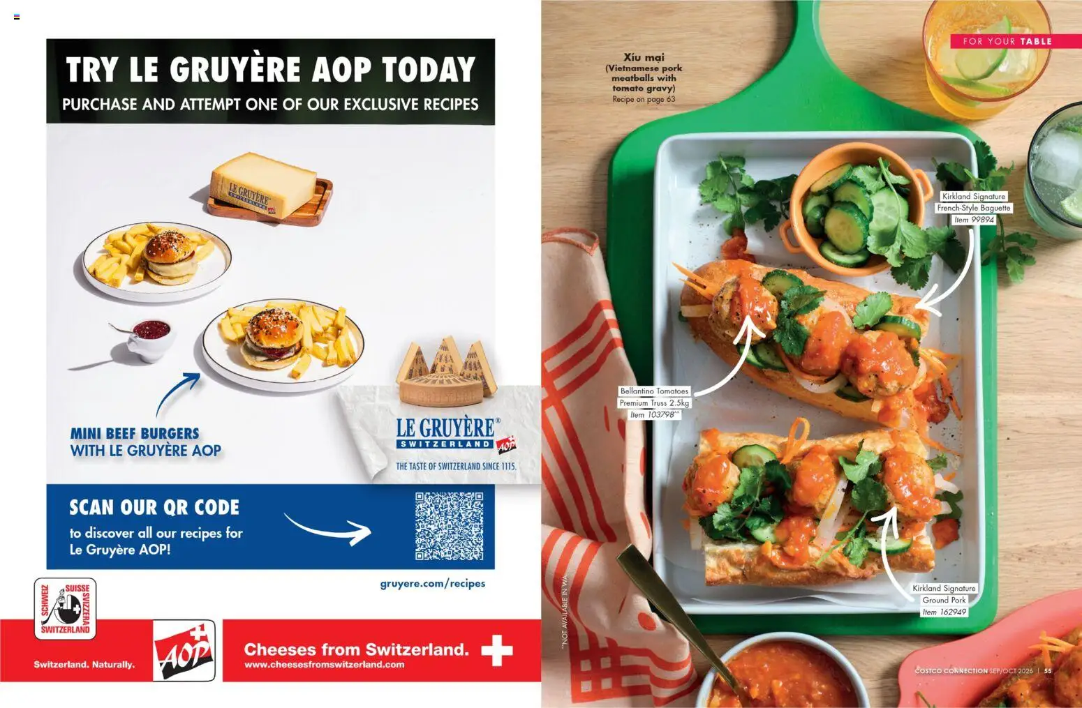 Costco catalogue - valid from 01/09/2026 | Page: 28 | Products: Tomatoes, Beef, Baguette, Tomato