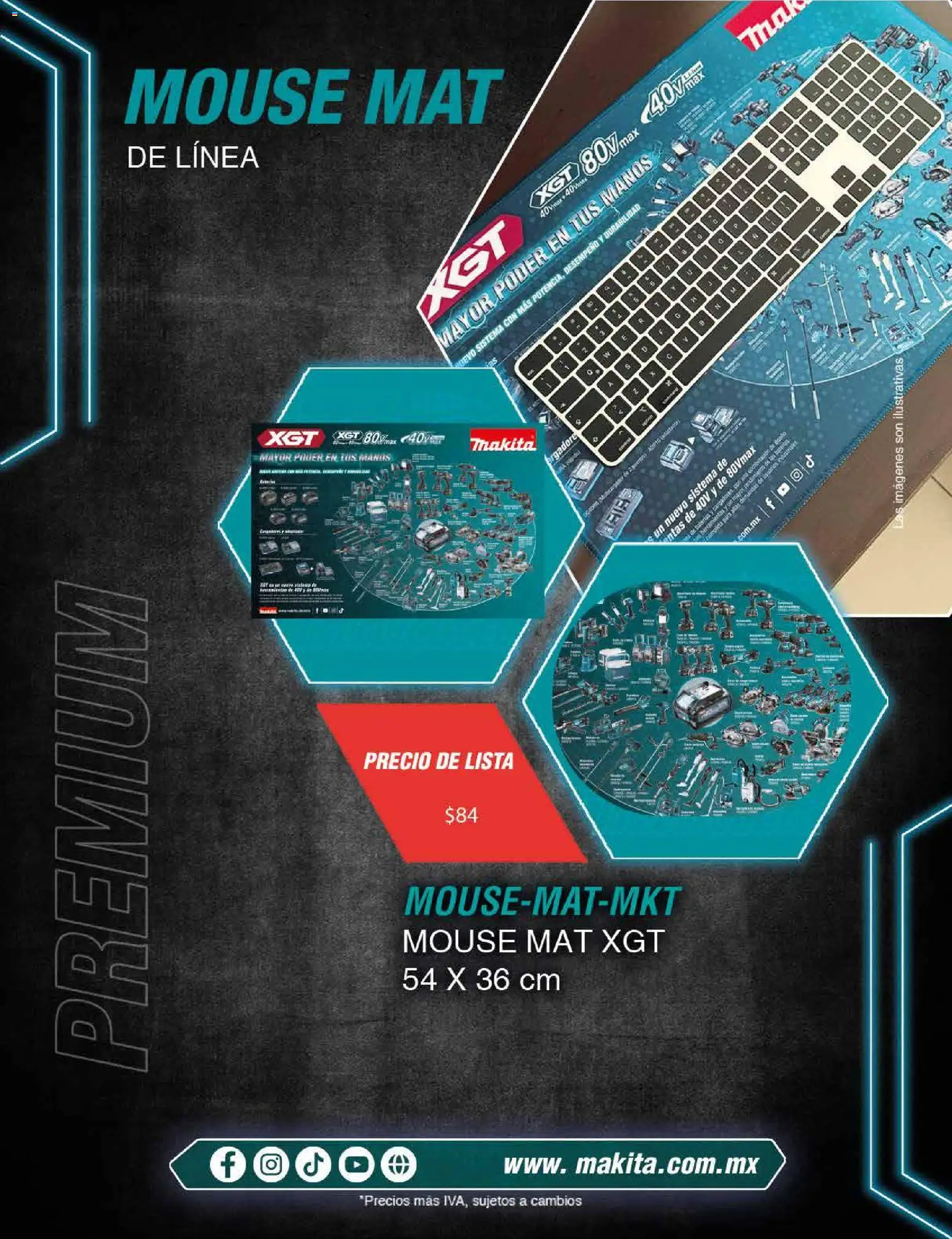Nuevas ofertas de Makita válidas en toda la República Mexicana desde el 18/02/2026. ¡Encuentra las mejores ofertas en Makita catálogo Publicidad! | Página: 13 | Productos: Mouse
