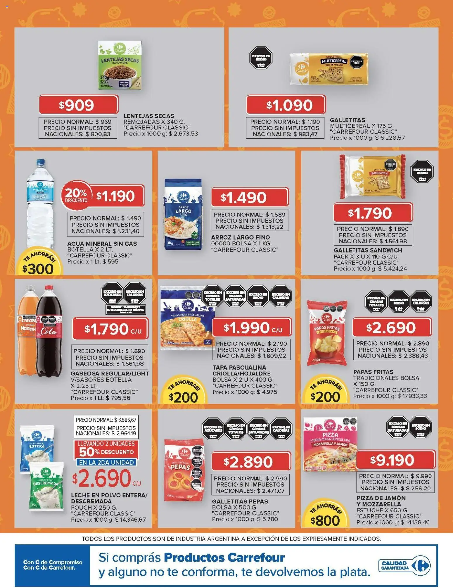 Carrefour Market - Carrefour Market  │ válido desde el 21.04.2026 | Página: 13 | Productos: Polvo, Agua, Semillas, Arroz