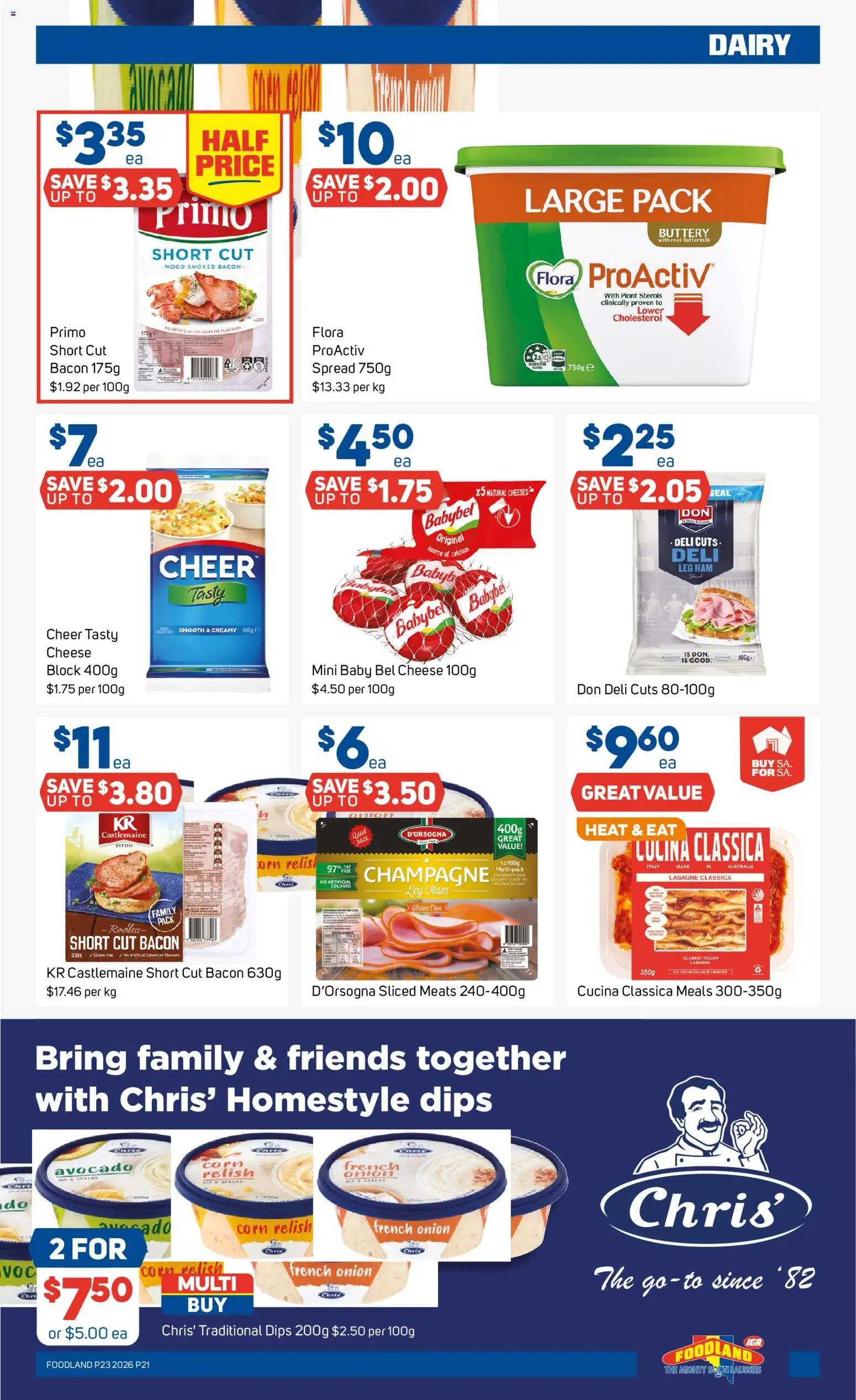 Foodland catalogue - valid from 03.06.2026 | Page: 21 | Products: Bacon, Dairy, Ham, Wood