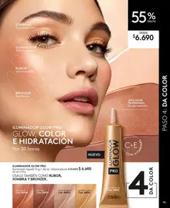 Catálogo Ésika Campaña 9 válido desde el 17.05.2026 | Página: 99 | Productos: Sombra, Iluminador, Rubor