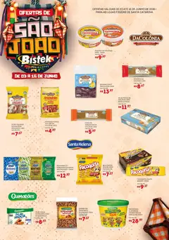 Bistek Supermercados ofertas de São João - Pré-Visualização do folheto da loja Bistek Supermercados, válido de 03.06.2026