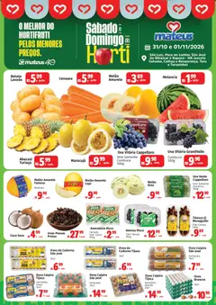 Mateus ofertas Sabado e Domingo do Horti - Pré-Visualização do folheto da loja Mateus, válido de 31/10/2026