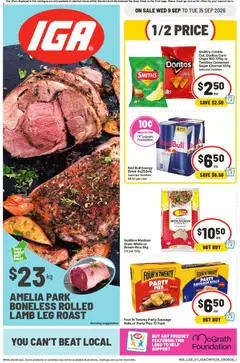 Preview of IGA catalogue Claremont - valid from 09/09/2026