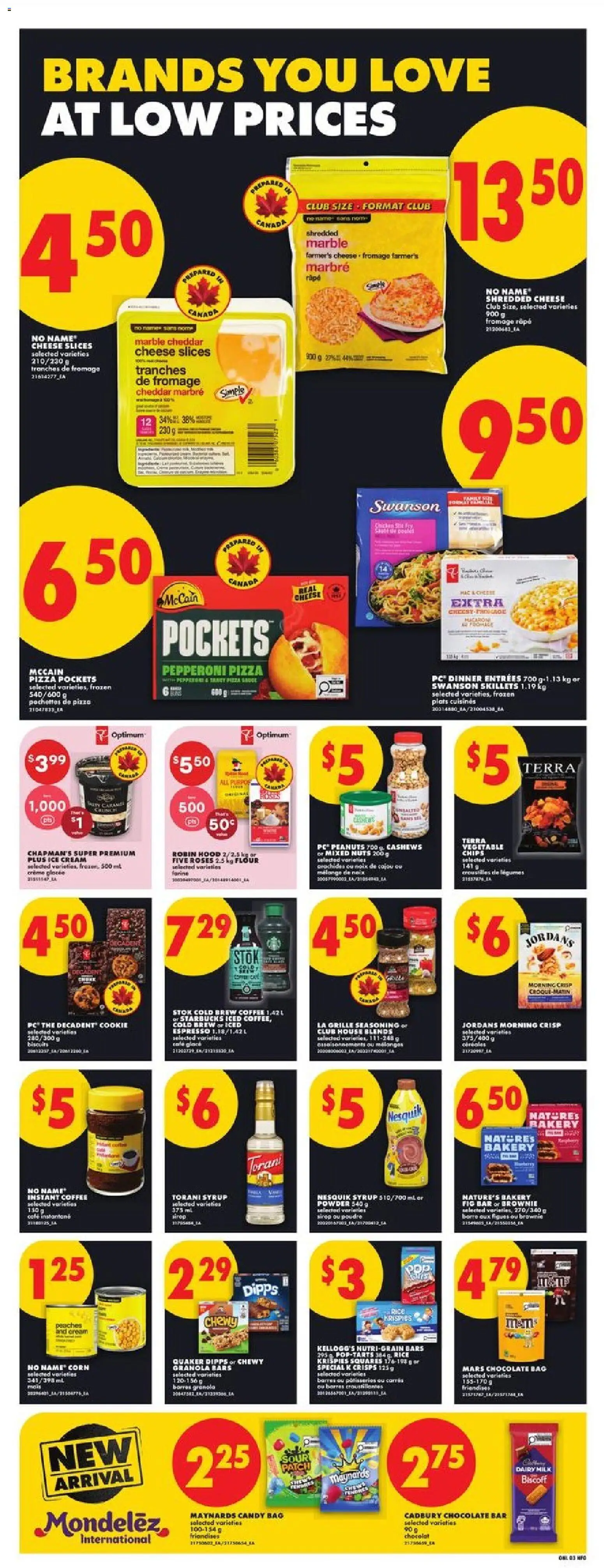 No Frills flyer valid from Aug 13, 2026 | Page: 7 | Products: Rice, Nuts, Legumes, Ice