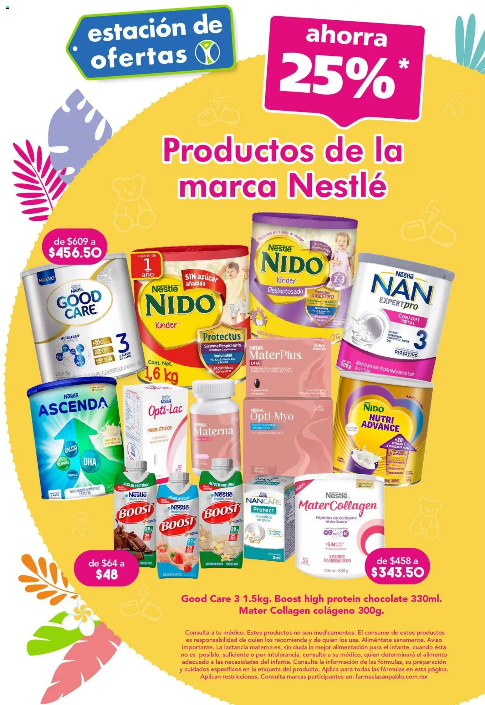Nuevas ofertas de Farmacia San Pablo válidas en toda la República Mexicana desde el 02/08/2026. ¡Encuentra las mejores ofertas en Farmacia San Pablo catálogo! | Página: 11