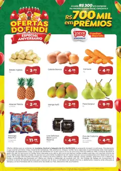 Novo Atacarejo ofertas Ofertas do Findi Hortifruti - Pré-Visualização do folheto da loja Novo Atacarejo, válido de 05/09/2026