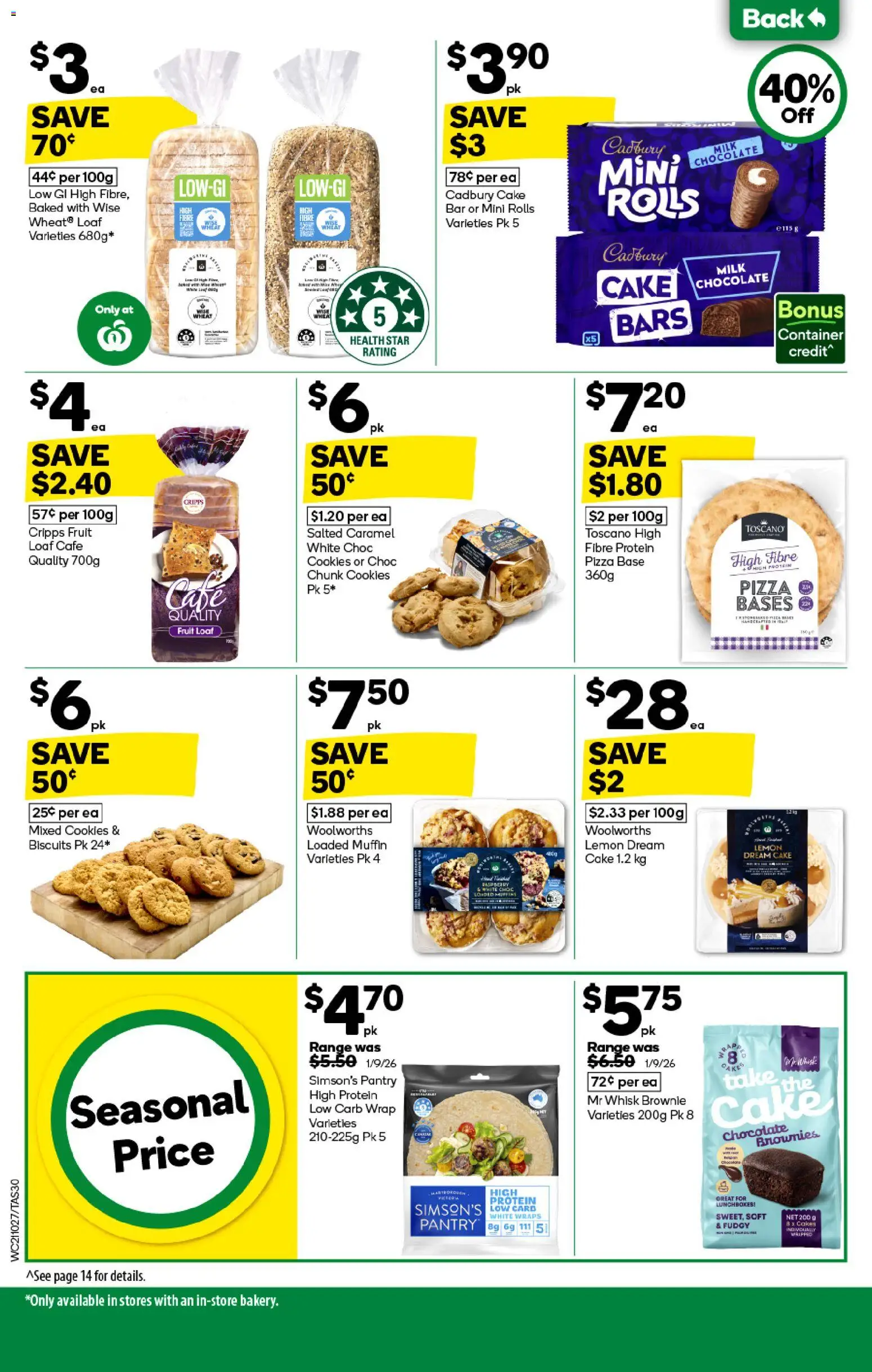 Woolworths catalogue - valid from 21/10/2026 | Page: 30