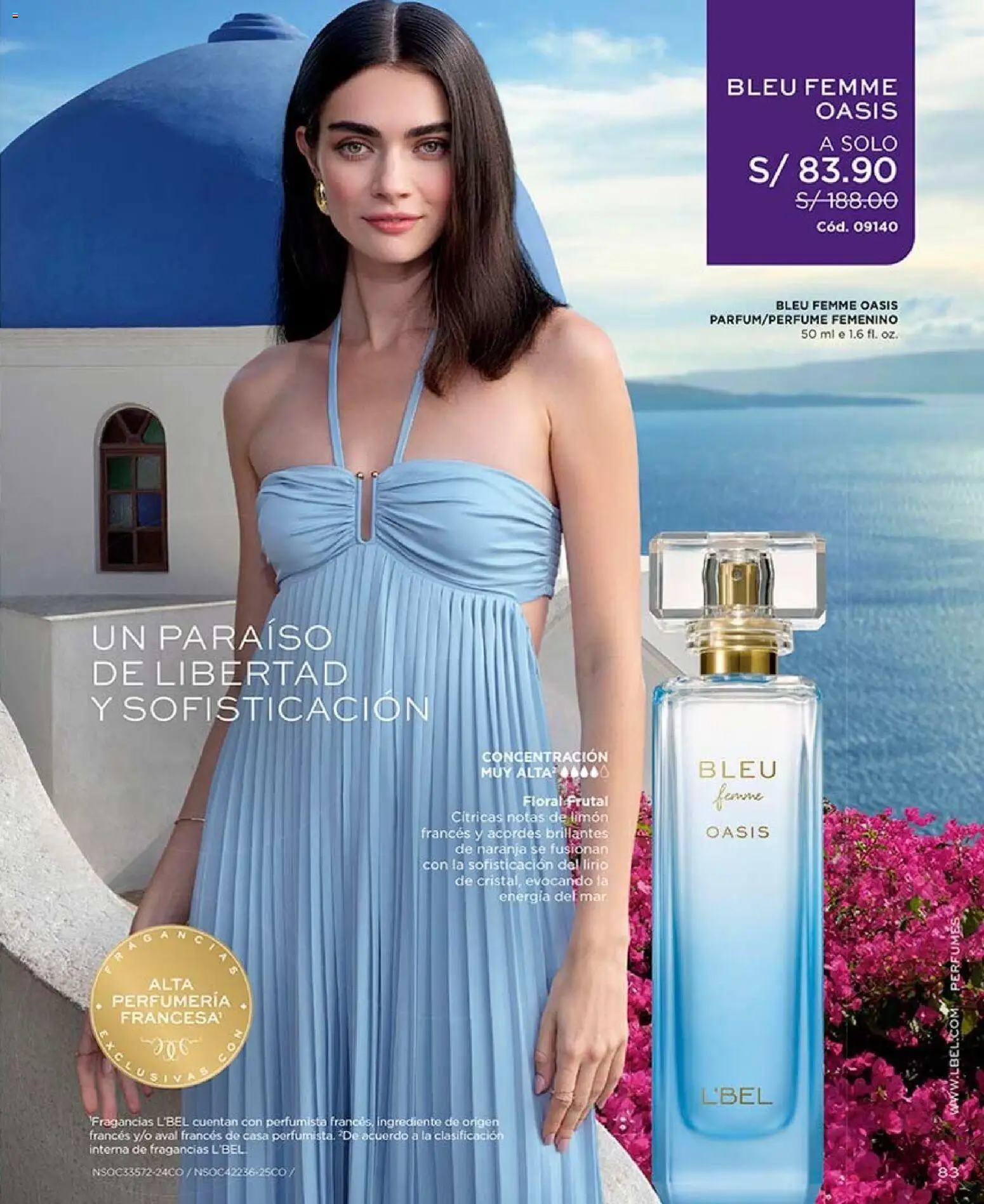 Catálogo L'Bel válido desde 11/07/2026 | Página: 83 | Productos: Perfumes