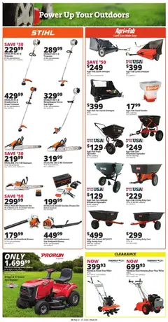 Preview of Bi-Mart weekly ads valid from 19.05.2026 | Page: 9 | Products: Trimmer, Edger, Mower, Blower
