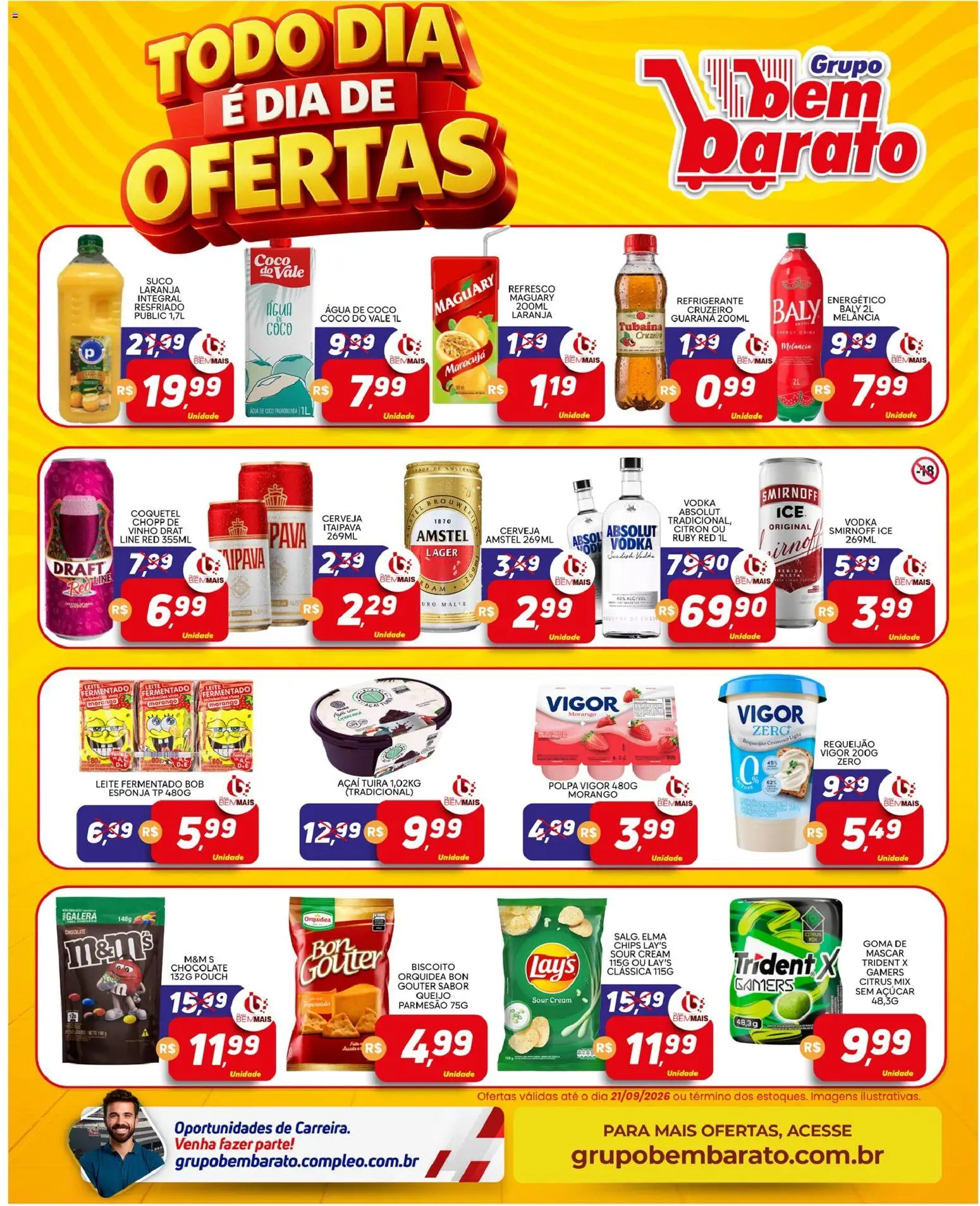 Supermercado Bem Barato Folheto - válido de 15/09/2026 | Página: 2 | Produtos: Coco, Orquídea, Chocolate, Água
