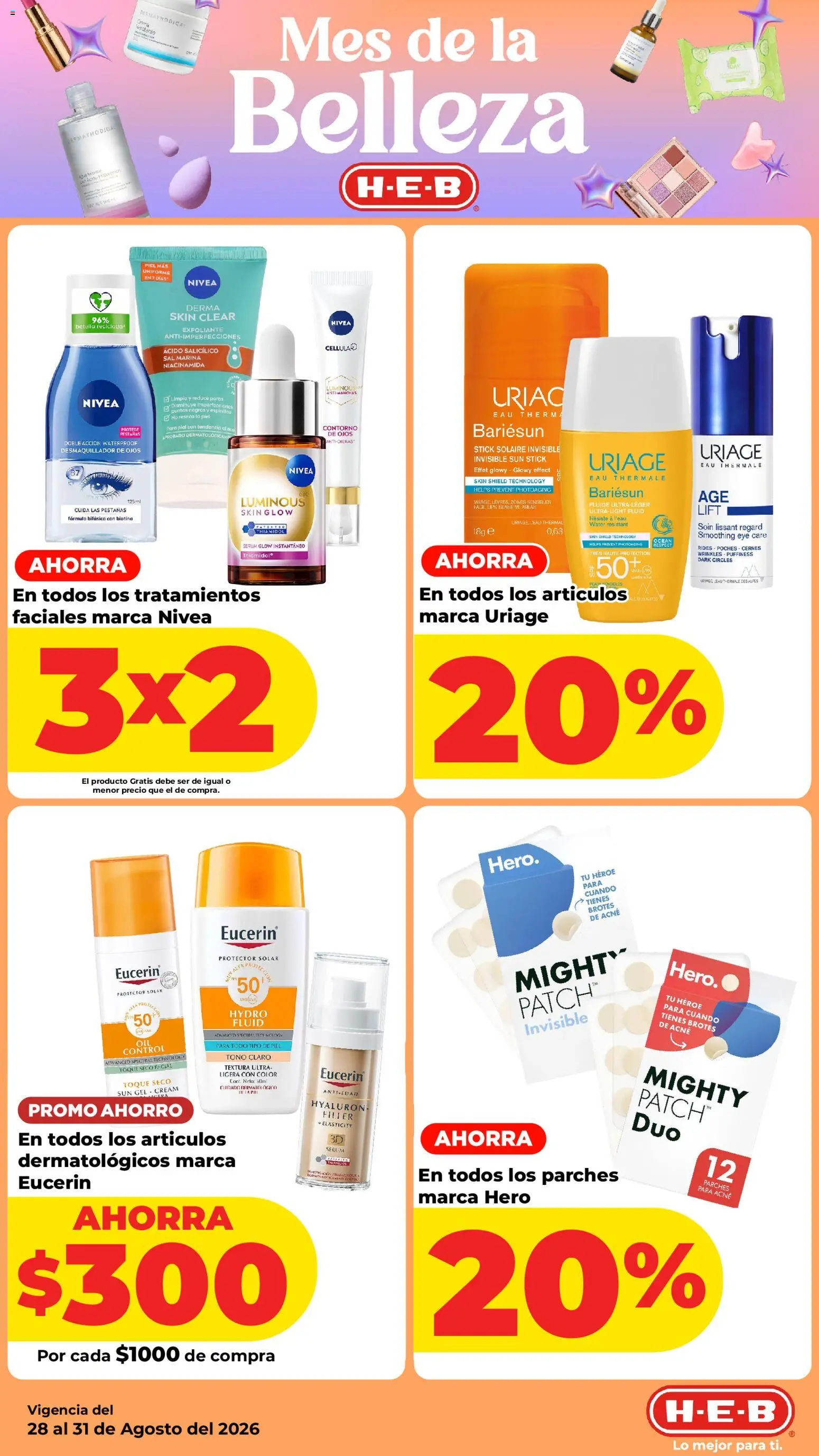Nuevas ofertas de H-E-B válidas en toda la República Mexicana desde el 28/08/2026. ¡Encuentra las mejores ofertas en H-E-B folleto! | Página: 10
