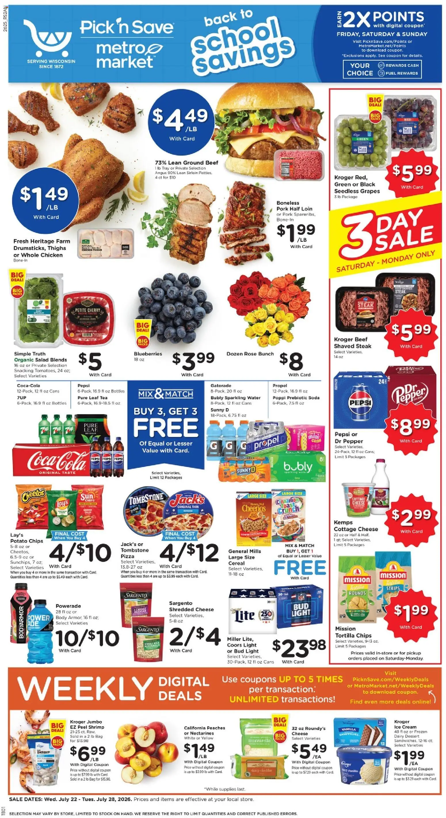 Pick ‘n Save Weekly Ad - valid from 07/22/2026 | Page: 1