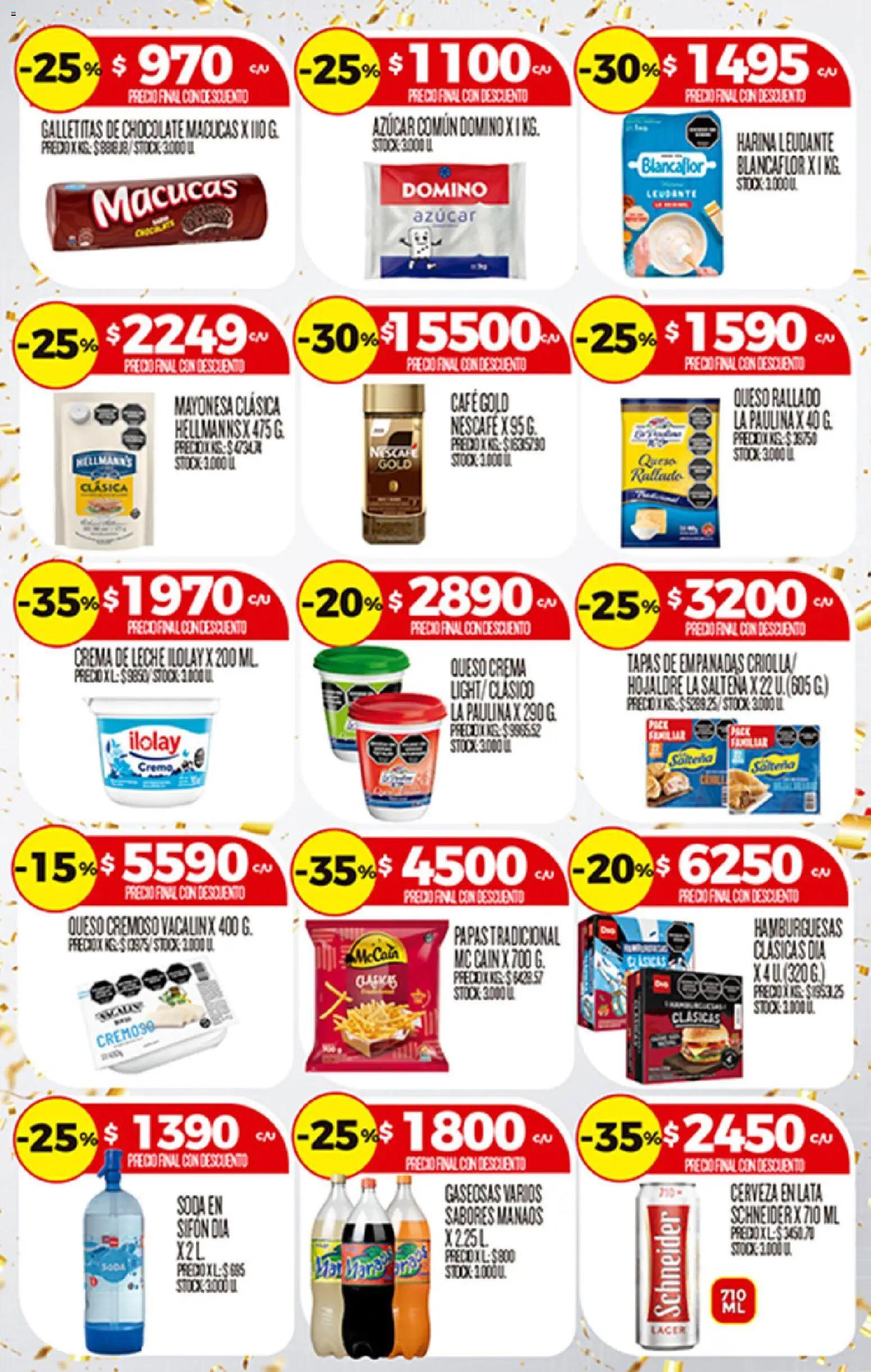 Supermercado DIA Ofertas │ válido desde el 01/09/2026 | Página: 3 | Productos: Queso rallado, Harina, Leche, Café