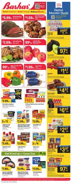Preview of Basha's weekly ads valid from 10/14/2026