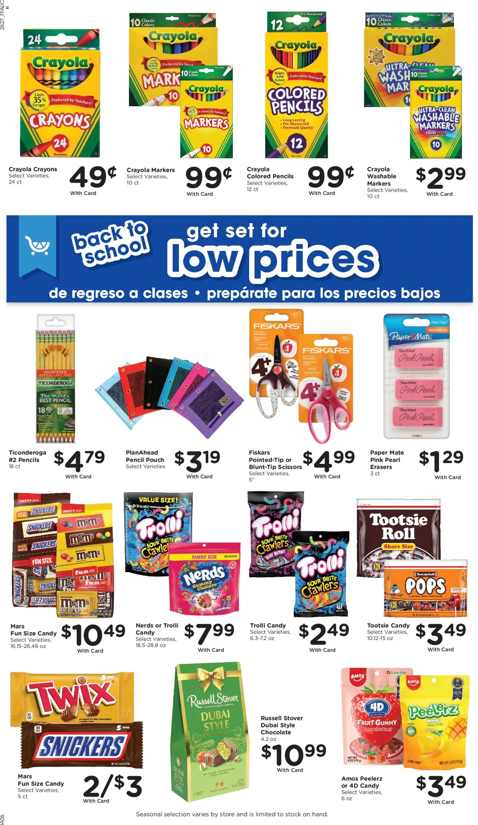 Fry's Food Weekly Ad - valid from 08/05/2026 | Page: 16 | Products: Pencil, Eraser, Juice, Mango