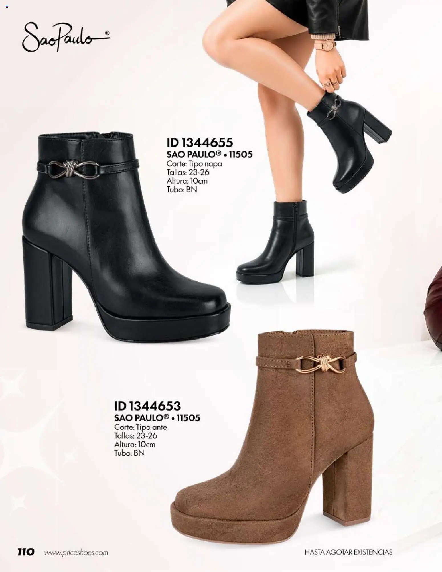 Nuevas ofertas de Price Shoes válidas en toda la República Mexicana desde el 18/07/2026. ¡Encuentra las mejores ofertas en Price Shoes catálogo Botas! | Página: 110