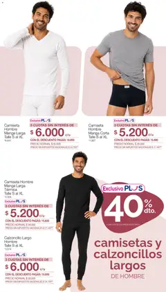 Vista previa La Anonima catálogo Especial Modo Relax válido desde el 25/06/2026 | Página: 13 | Productos: Calzoncillo, Manga, Camiseta, Térmica
