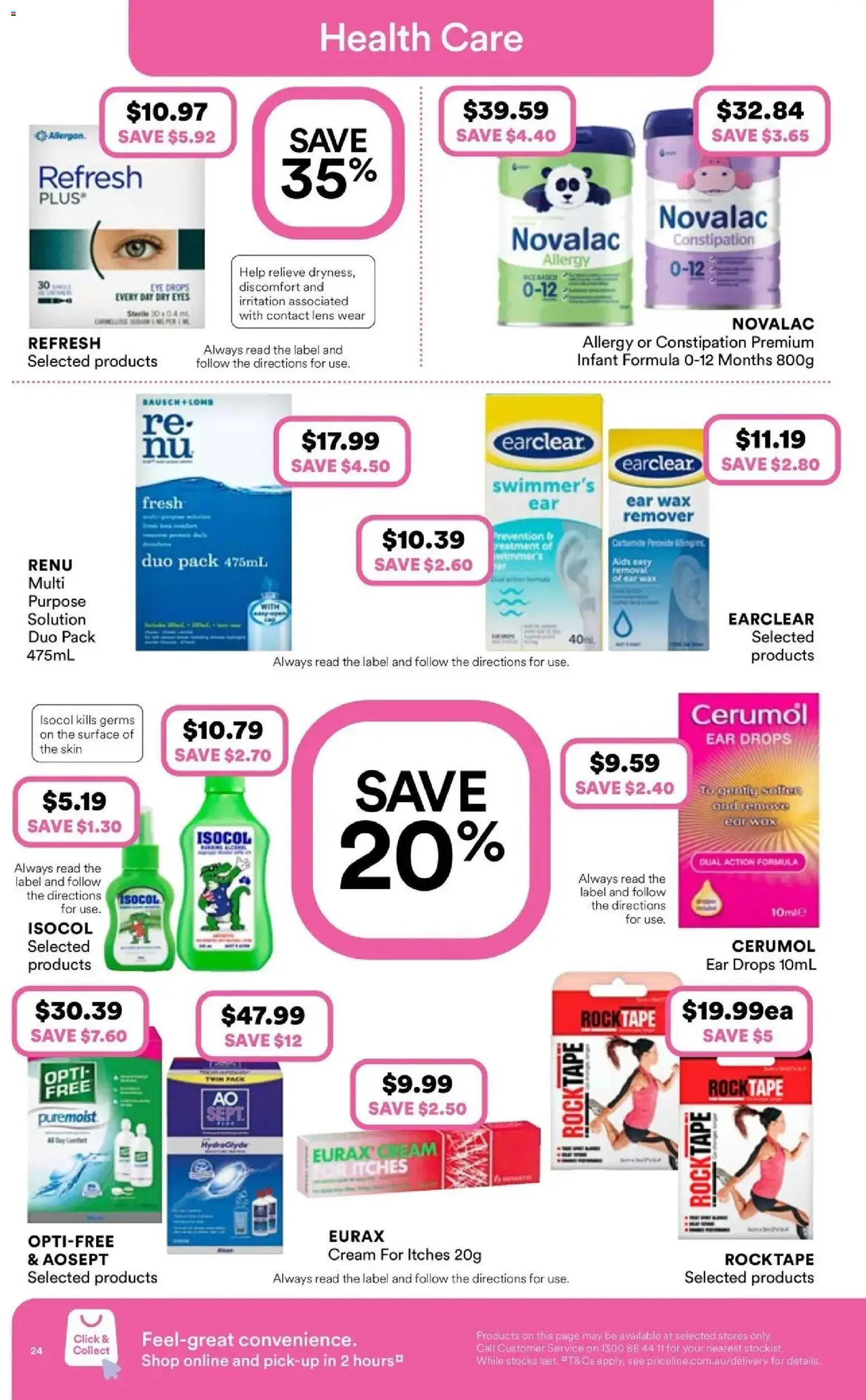 Priceline Pharmacy catalogue - valid from 03.06.2026 | Page: 24 | Products: Cream, Allergy