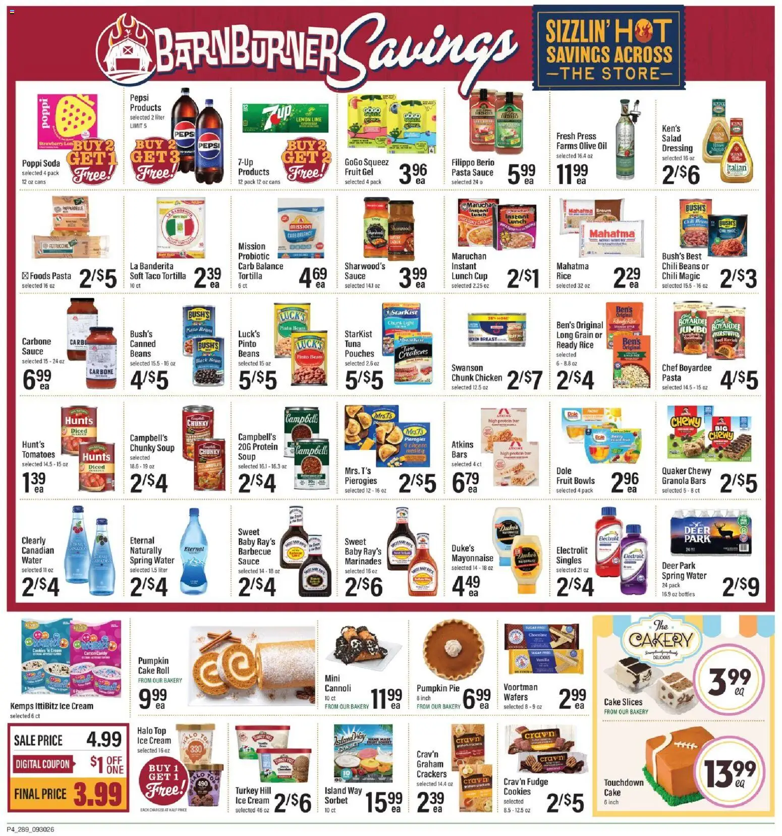 Lowes Foods Weekly Ad - valid from 09/30/2026 | Page: 5 | Products: Tomatoes, Cake, Dressing, Beans