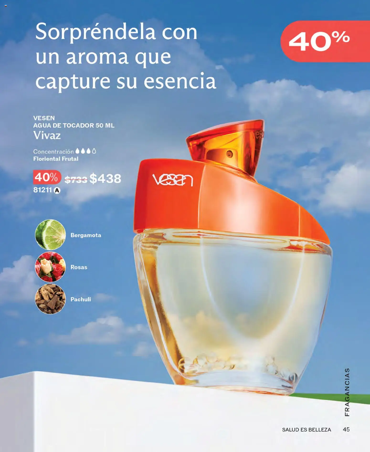 Nuevas ofertas de JAFRA válidas en toda la República Mexicana desde el 01.04.2026. ¡Encuentra las mejores ofertas en JAFRA catálogo! | Página: 45 | Productos: Agua