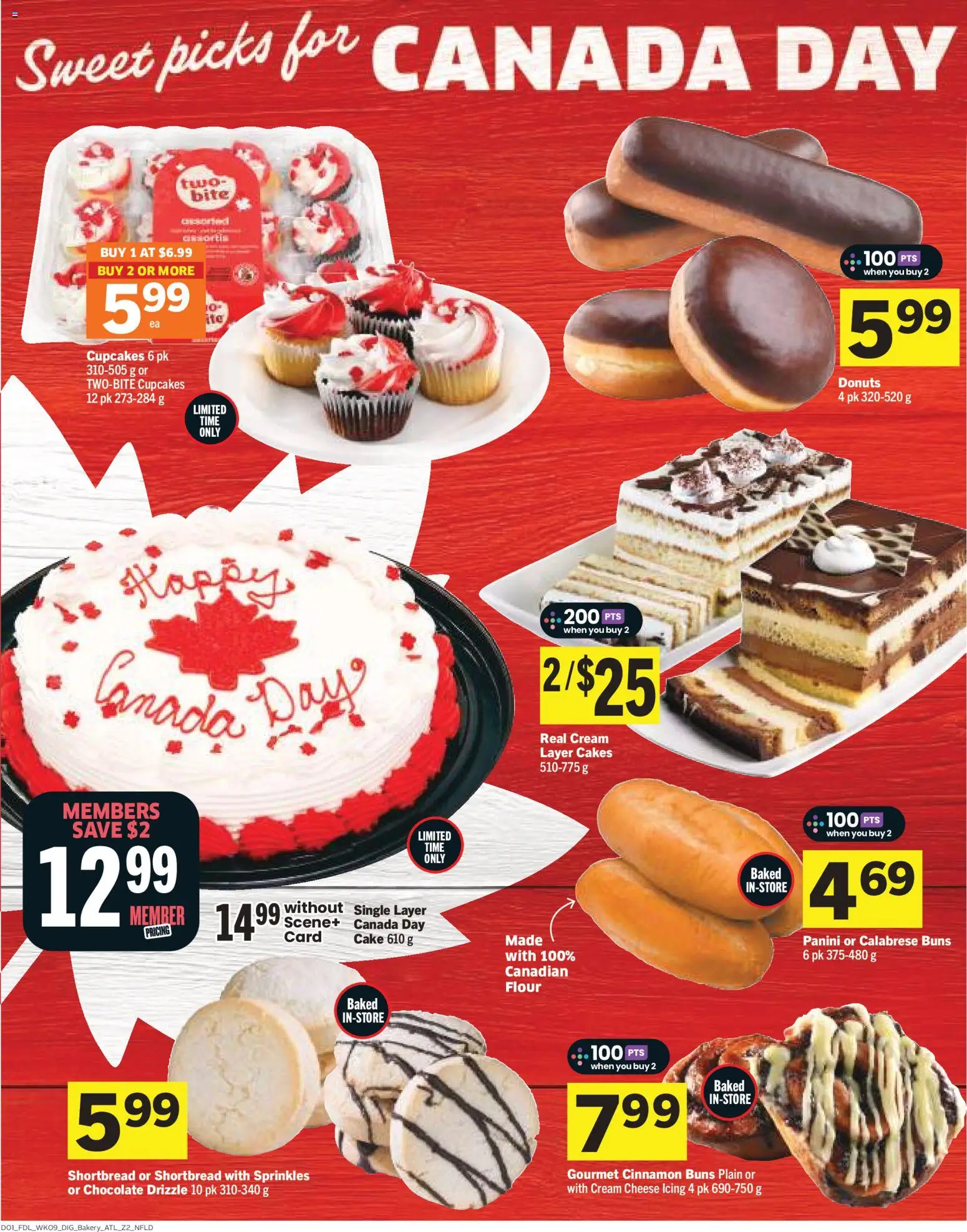 Foodland flyer valid from Jun 25, 2026 | Page: 9 | Products: Cream, Cheese, Chocolate