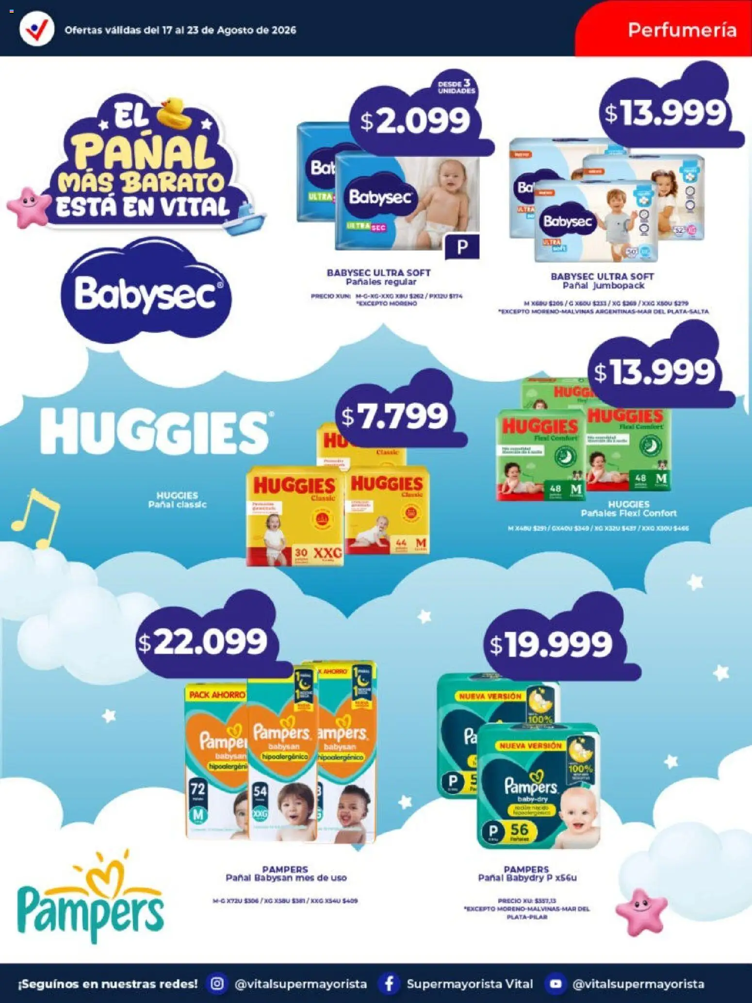 Vital - Ofertas │ válido desde el 17/08/2026 | Página: 8 | Productos: Pañales