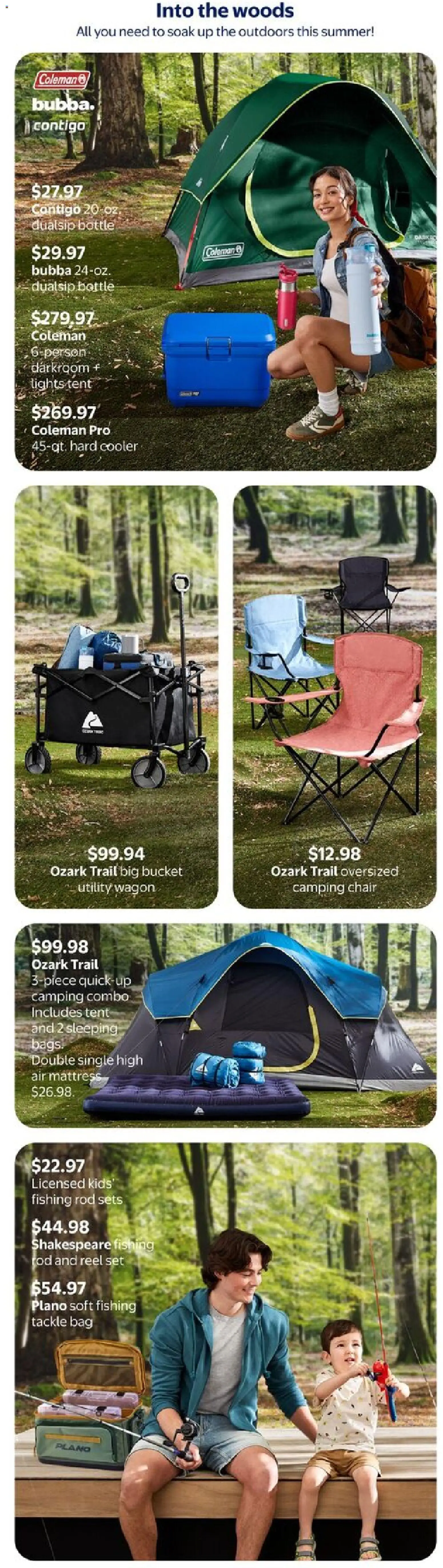 Walmart flyer valid from 07.05.2026 | Page: 14 | Products: Tights, Bag, Mattress, Chair