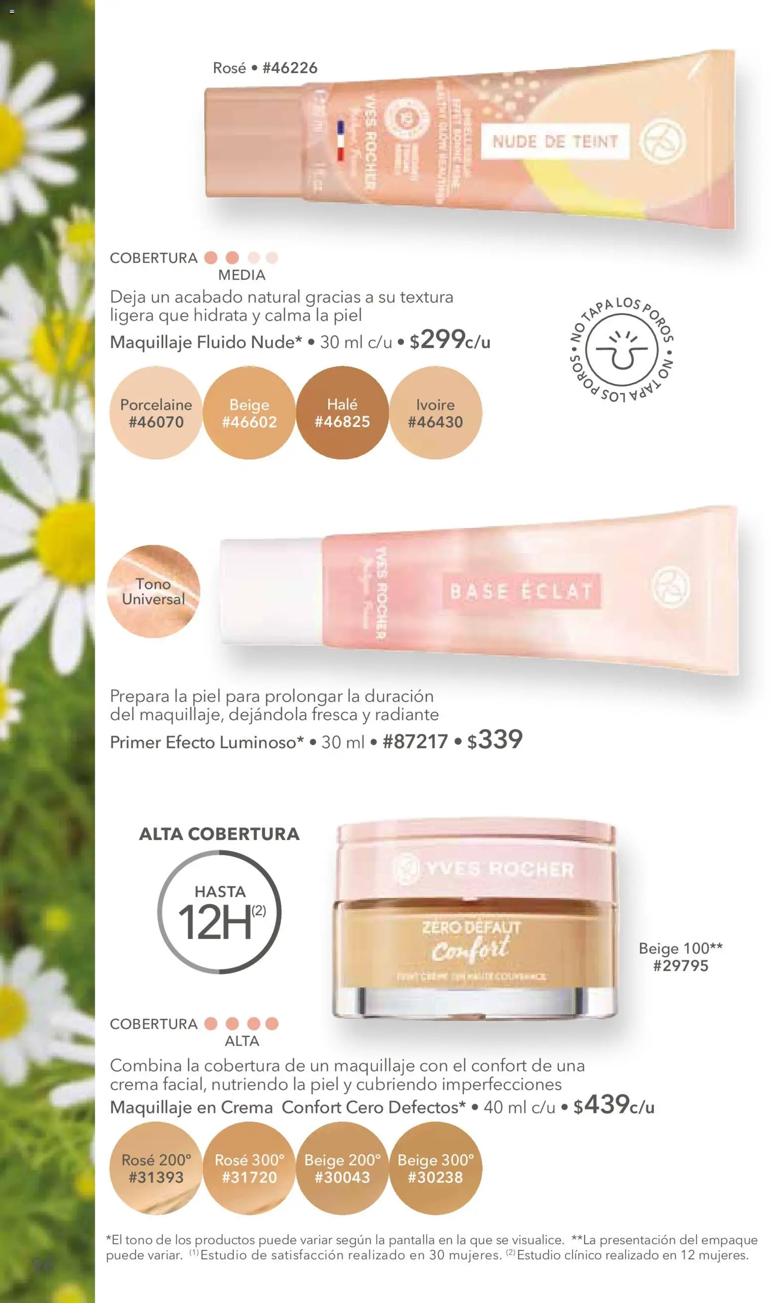 Nuevas ofertas de Yves Rocher válidas en toda la República Mexicana desde el 25/08/2026. ¡Encuentra las mejores ofertas en Yves Rocher campaña 12 2026! | Página: 98 | Productos: Crema, Radiante, Maquillaje