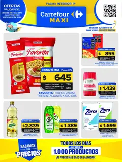 Vista previa Carrefour Maxi catálogo válido desde el 28/08/2026