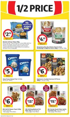 Preview of Coles catalogue - valid from 10.06.2026 | Page: 7 | Products: Pork, Chips, Steak, Pepper