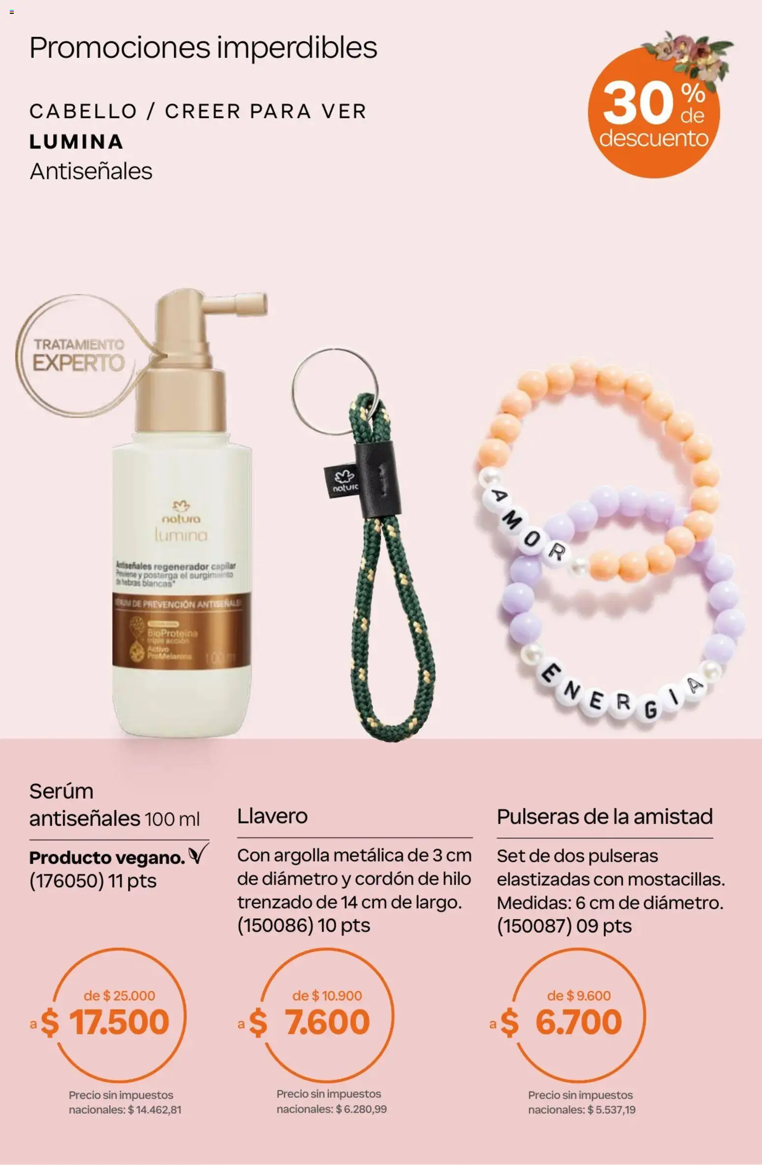 Catálogo Natura Ciclo 13 │ válido desde el 02/09/2026 | Página: 74 | Productos: Serum, Llavero
