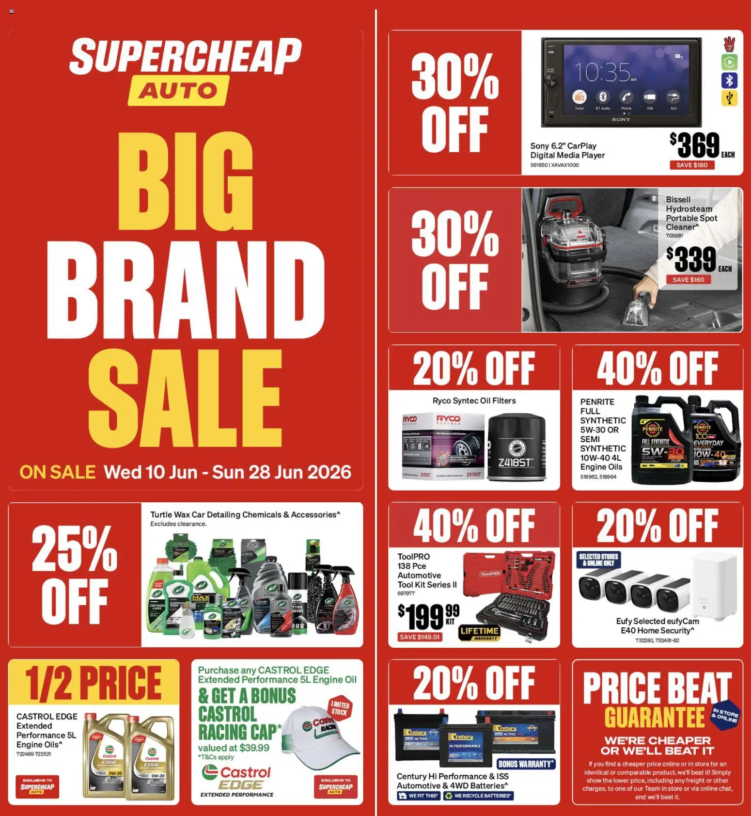 Explore the latest Supercheap Auto catalogue 10 Jun 2026