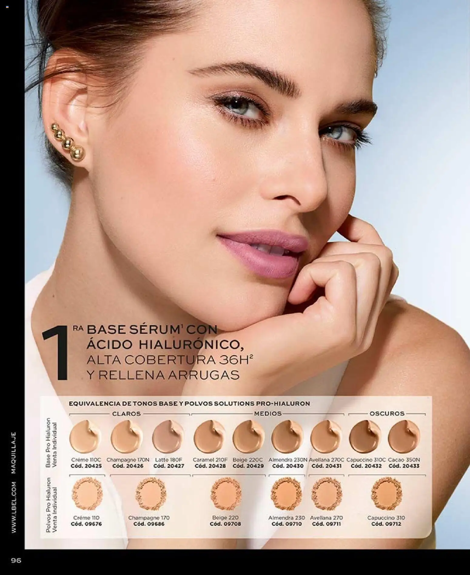 Catálogo L'Bel Campaña 14 │ válido desde el 16.08.2026 | Página: 96 | Productos: Almendra, Maquillaje, Base, Individual