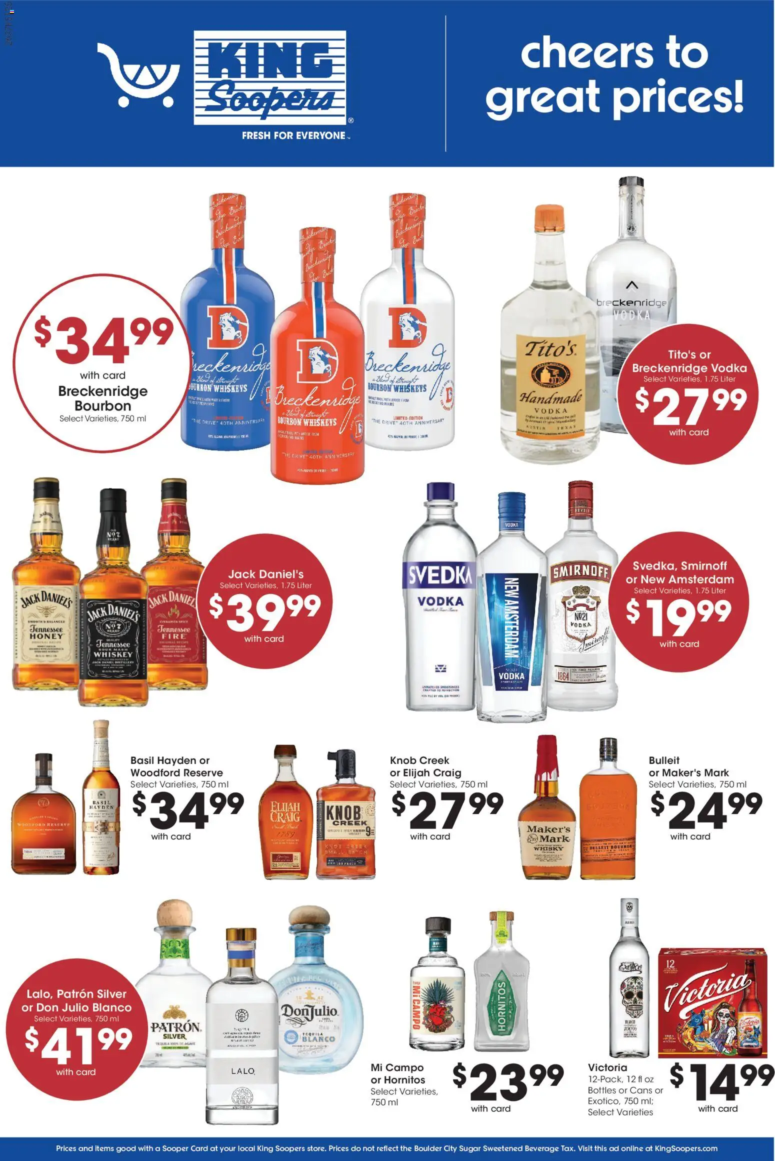 King Soopers Adult Beverage - valid from 10/28/2026 | Page: 1
