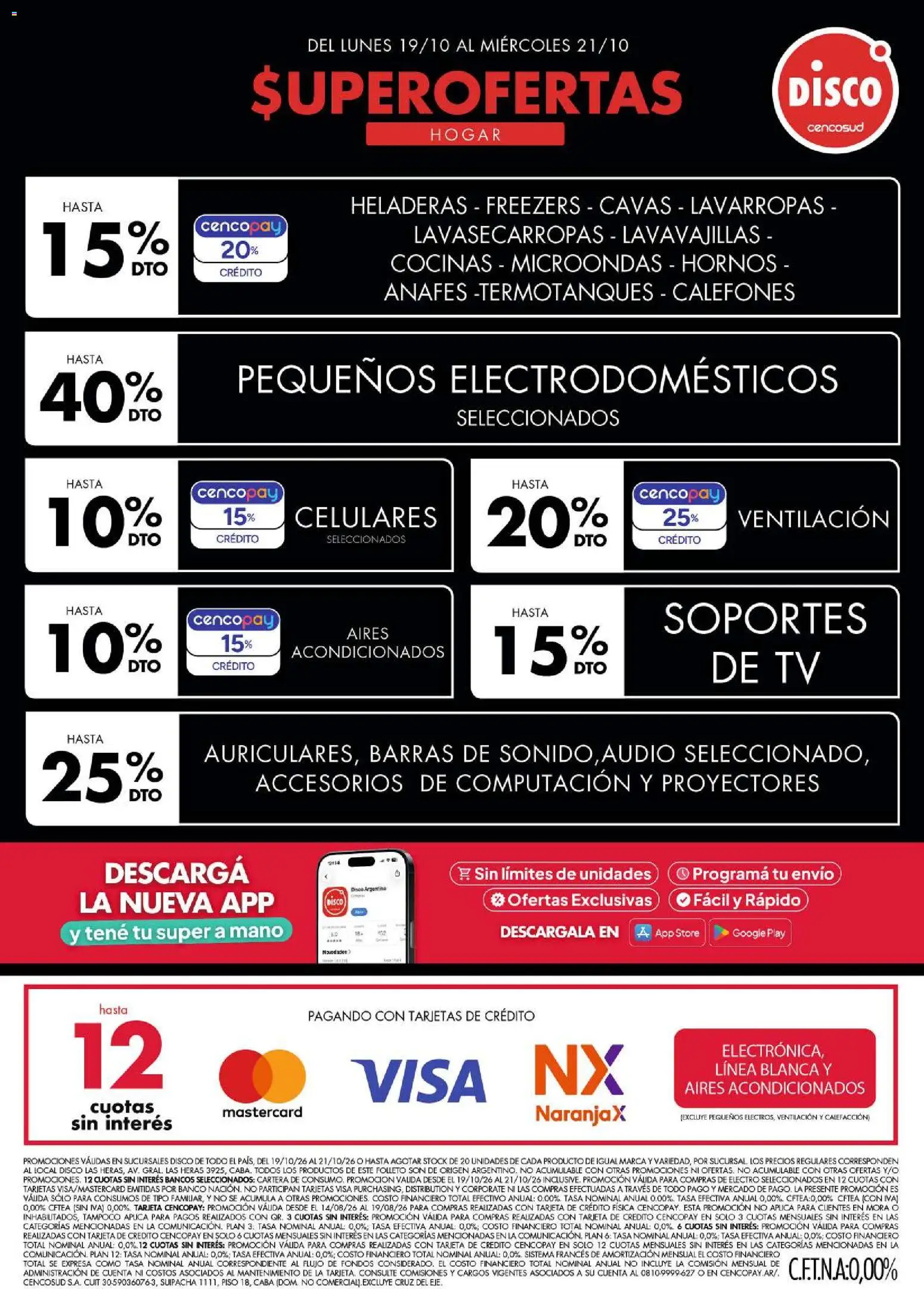 Disco - Ofertas | Electro, T. Libre y más │ válido desde el 19/10/2026 | Página: 1