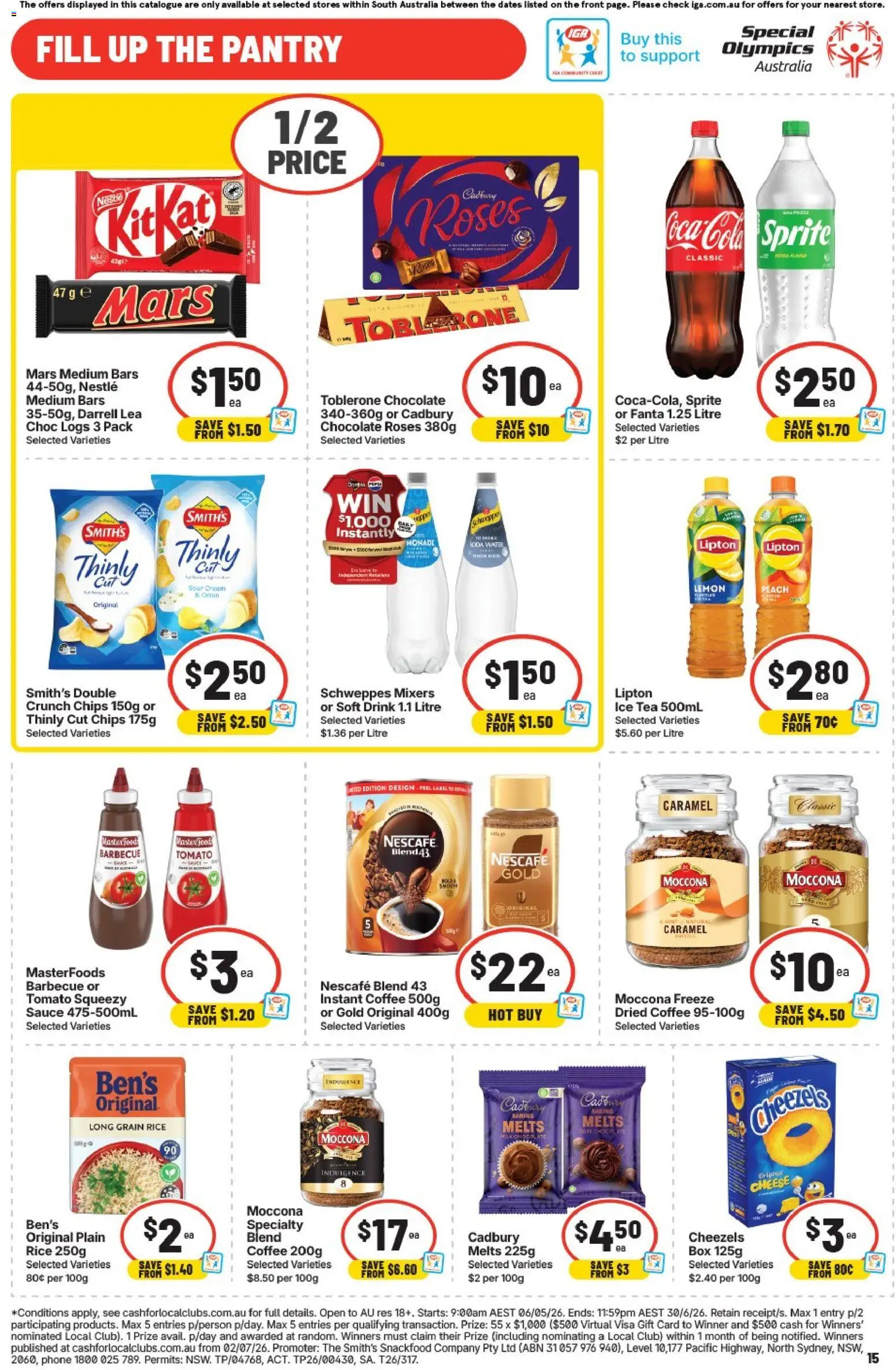 IGA catalogue - valid from 06.05.2026 | Page: 12 | Products: Box, Coca Cola, Lemon, Moccona