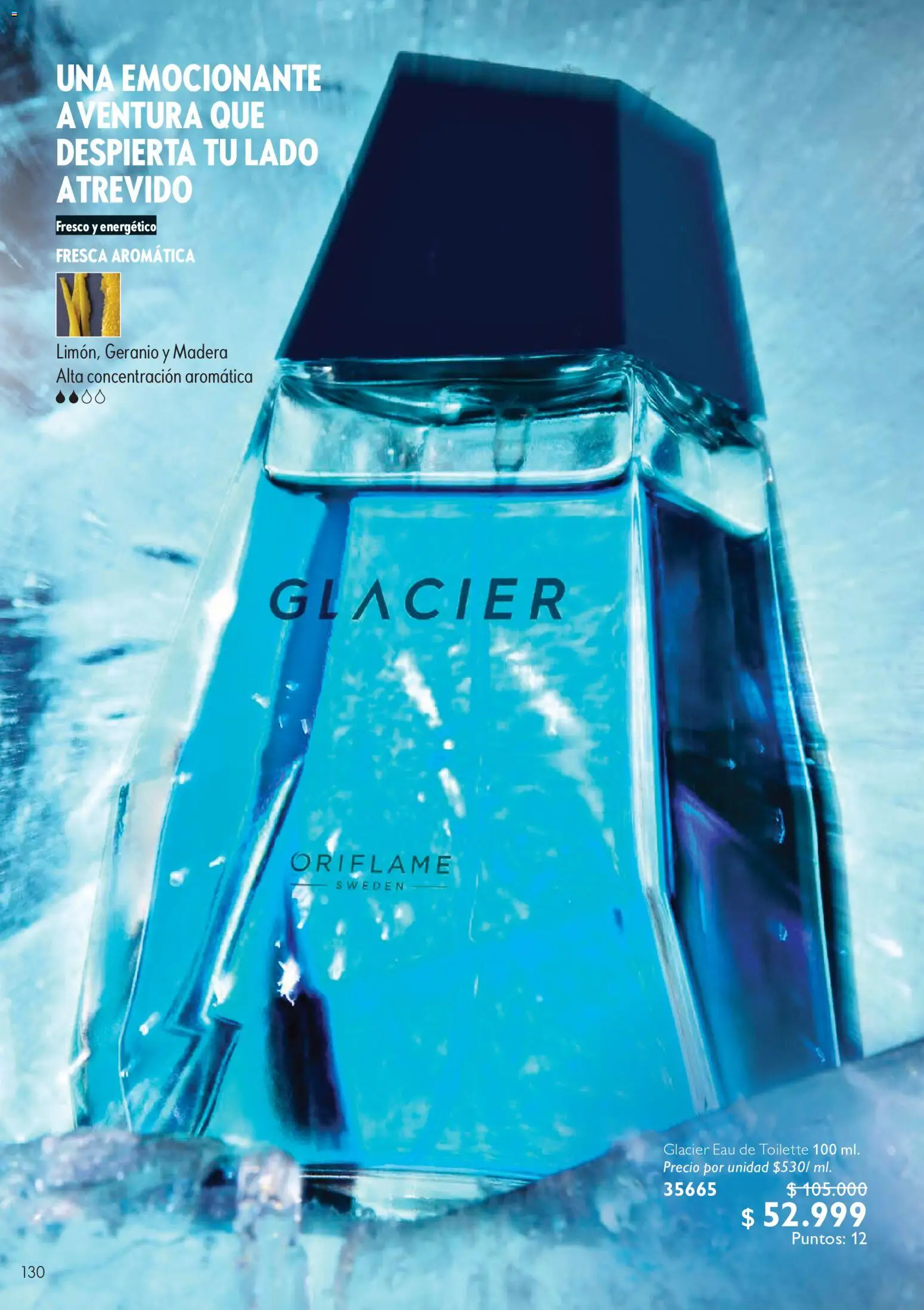 Oriflame revista - valida desde el 01/08/2026 | Página: 130 | Productos: Eau de toilette