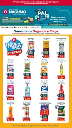 Nagumo ofertas Segunda e Terça - Pré-Visualização do folheto da loja Nagumo, válido de 03/08/2026