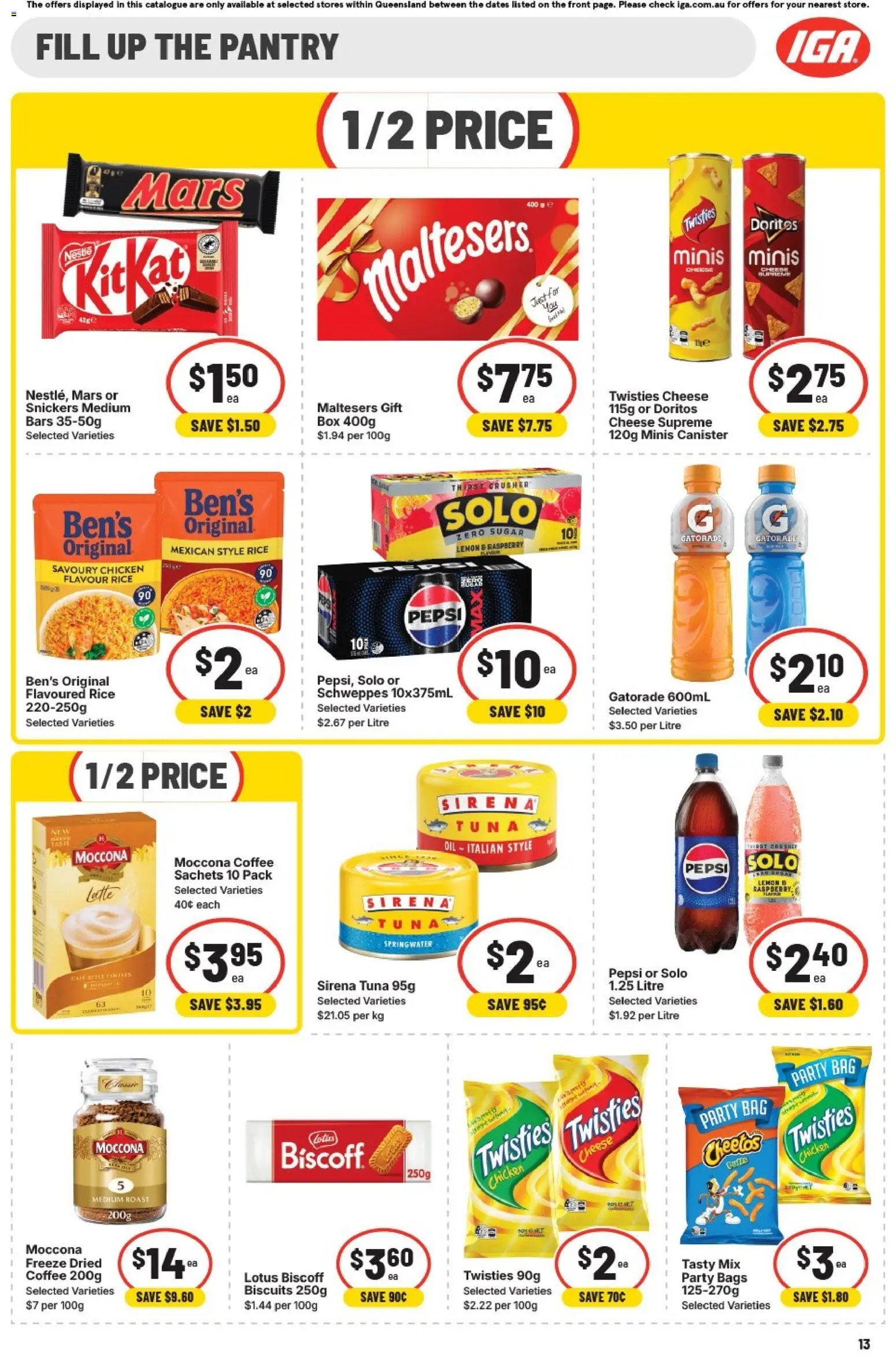 IGA catalogue - valid from 02/09/2026 | Page: 10 | Products: Box, Spring water, Rice, Moccona