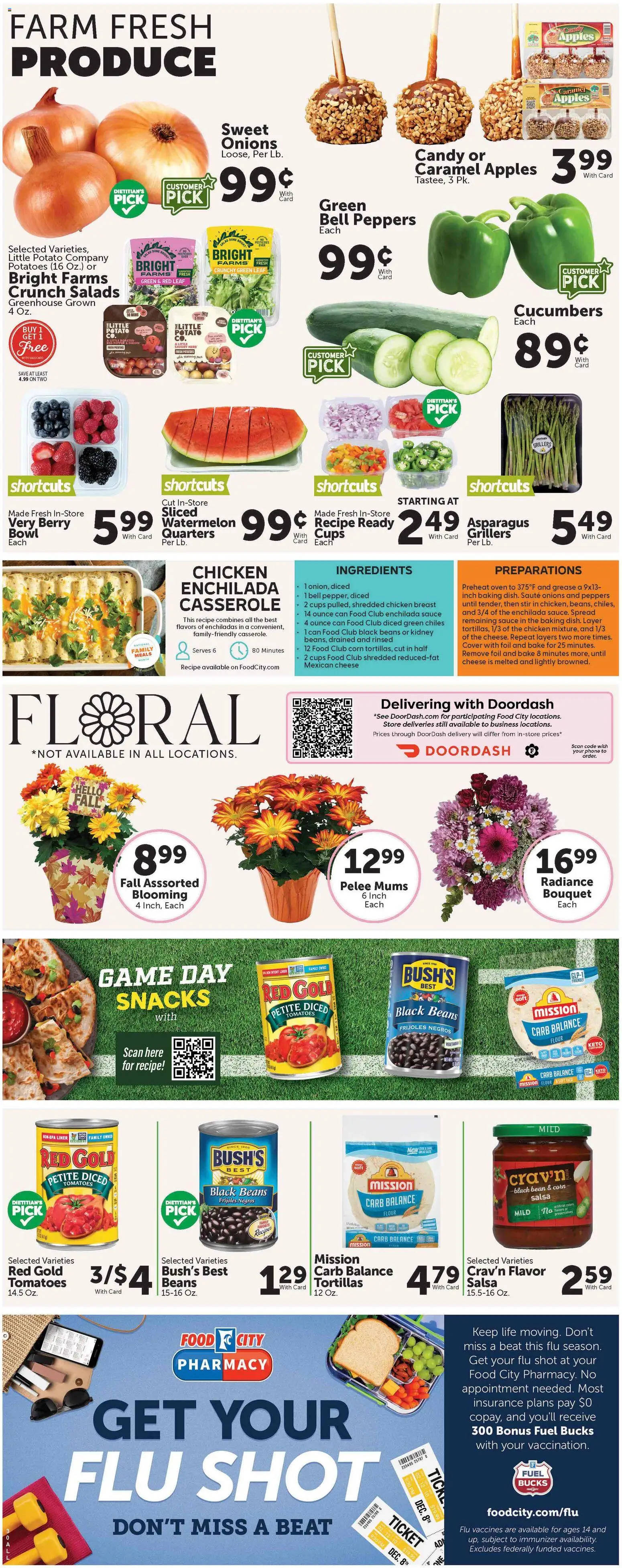 Food City Weekly Ad - valid from 09/09/2026 | Page: 3 | Products: Candy, Chicken, Phone, Oven