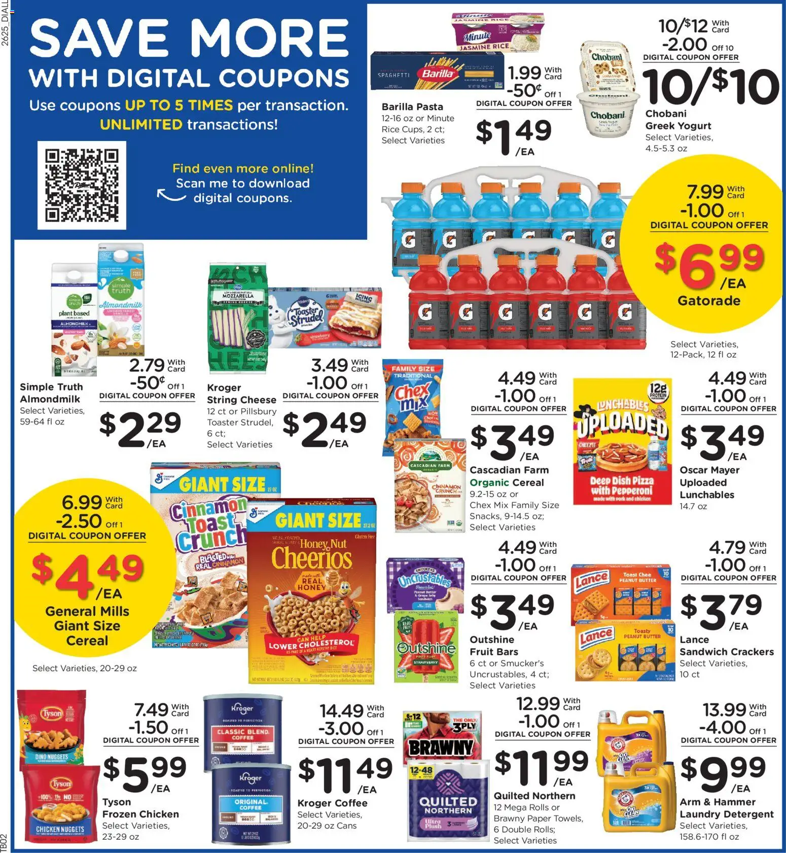 Dillons Weekly Ad - valid from 07/22/2026 | Page: 5 | Products: Hammer, Pizza, Rice, Pasta
