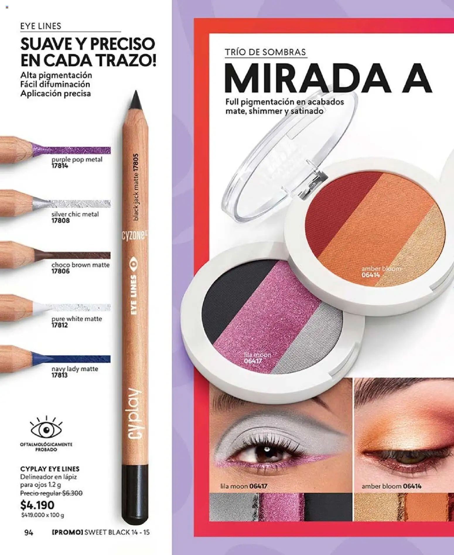 Catálogo CyZone Campaña 13 │ válido desde el 25.07.2026 | Página: 106 | Productos: Puré, Delineador